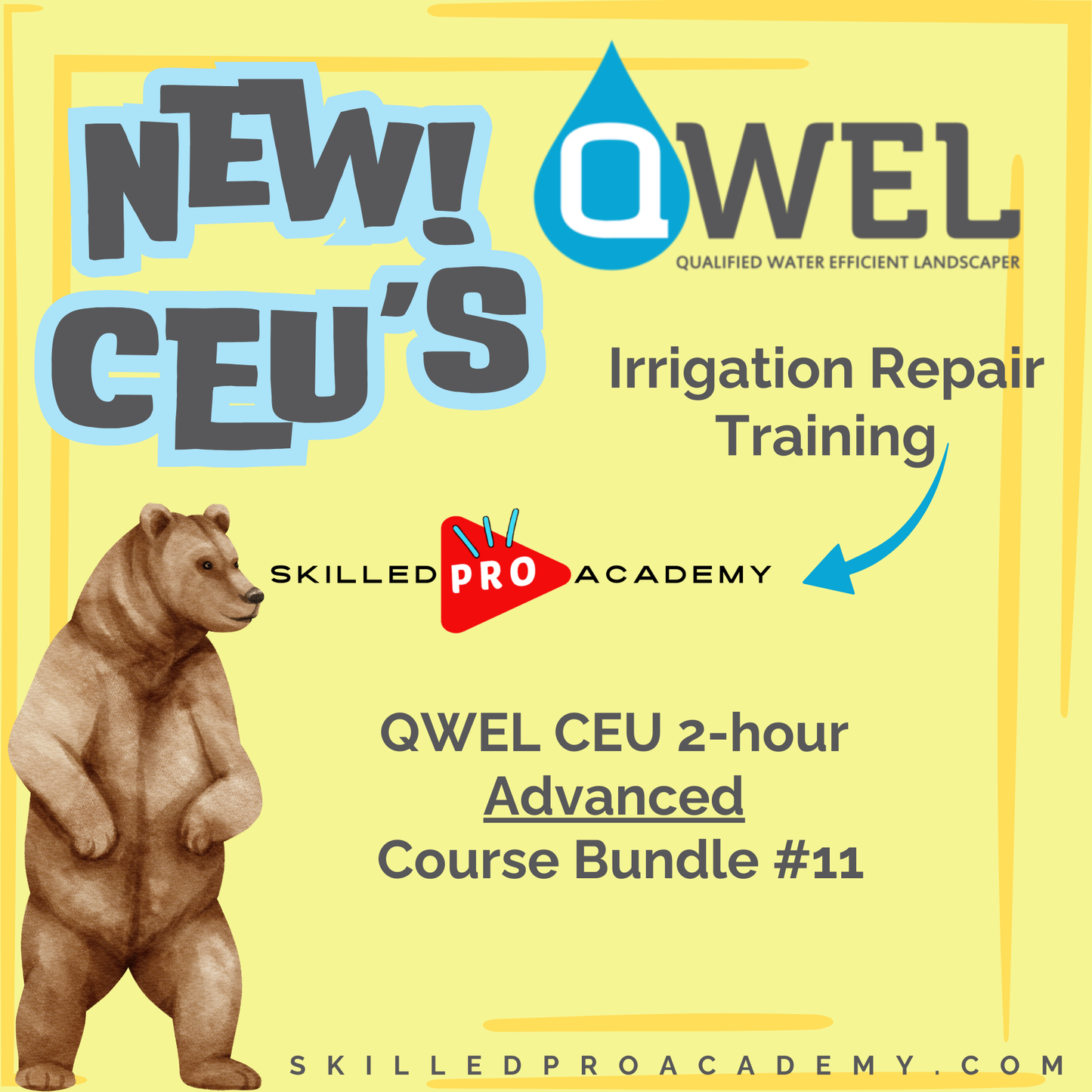 QWEL CEU 2-hour Advanced Course Bundle #11