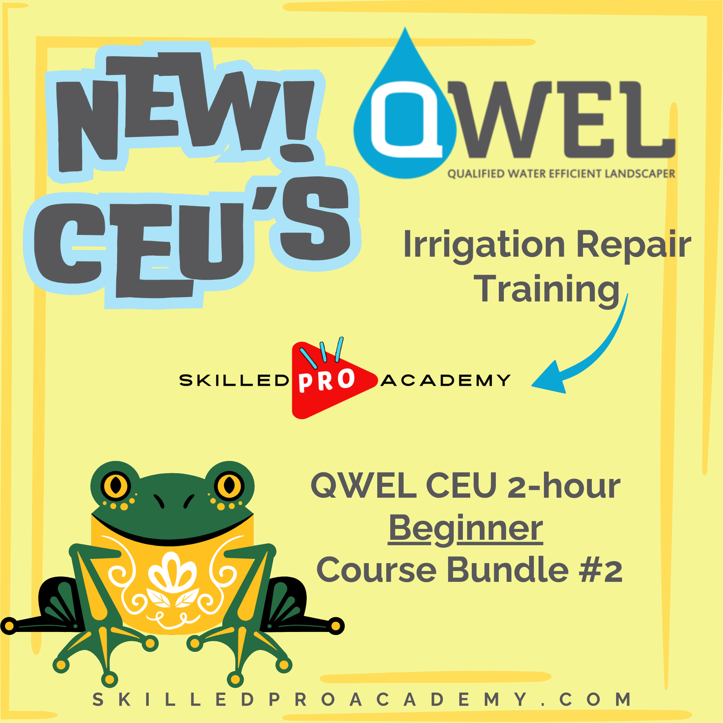 QWEL CEU 2-hour Beginner Course Bundle #2